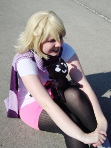 toveen as Roxy from the webcomic Homestuck